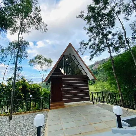 Beautiful A Frame At Kanthalloor Villa Exterior photo